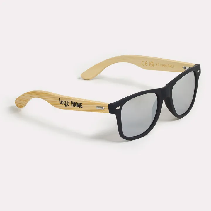 Lunettes de soleil en bambou