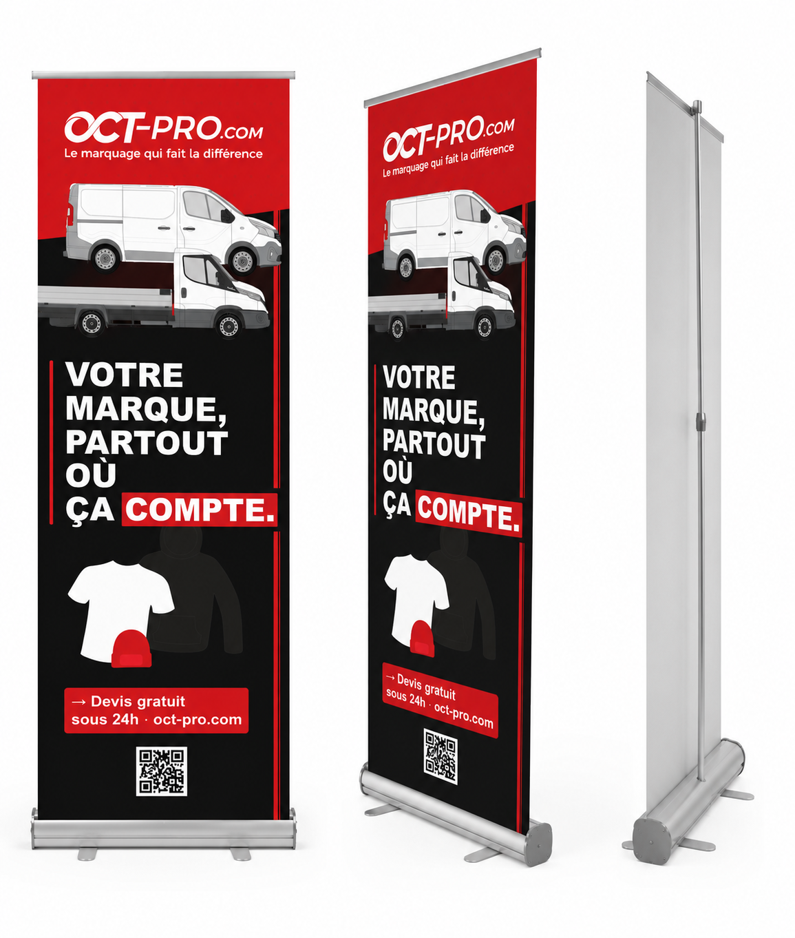 Roll-up aluminium OCT-PRO Metz